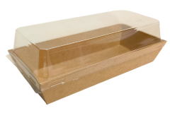 Контейнер 7*17*6,8см Ant Box крафт 300мл, 1/50